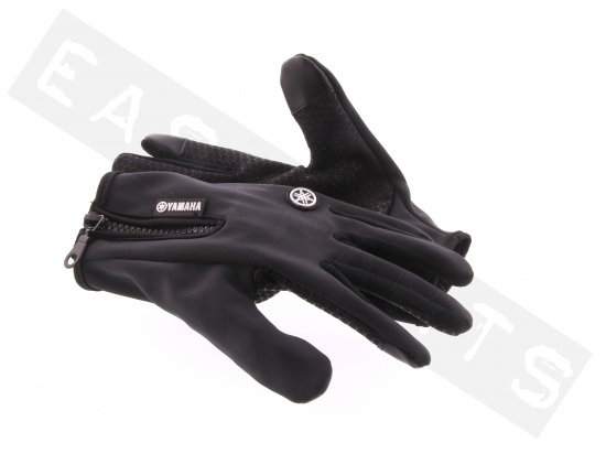 Yamaha Gloves 'Smart Touch' YAMAHA REVS Black